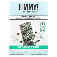 <img alt="JiMMY, Bars With Benefits, Protein Bar, Mint Cookies N Cream, 4 Bars, 2.05 oz (58 g) Each" title="JiMMY, Bars With Benefits, Protein Bar, Mint Cookies N Cream, 4 Bars, 2.05 oz (58 g) Each,850043157014"