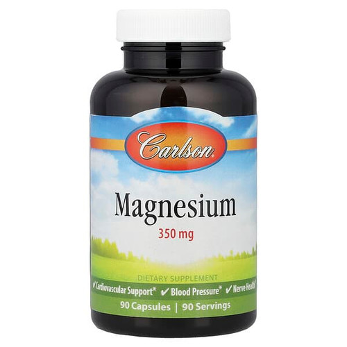 <img alt="Carlson, Magnesium, 350 mg, 90 Capsules" title="Carlson, Magnesium, 350 mg, 90 Capsules,088395052217"