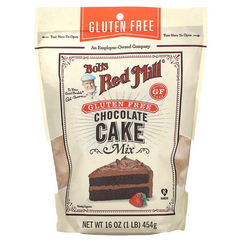 <img alt="Bobs Red Mill, Gluten Free Chocolate Cake Mix, 16 oz (454 g)" title="Bobs Red Mill, Gluten Free Chocolate Cake Mix, 16 oz (454 g),039978114686"