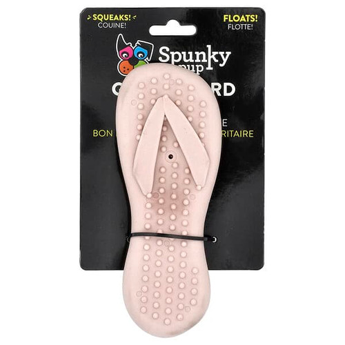 <img alt="Spunky Pup, Gnaw Guard, Flip Flop, 1 Toy" title="Spunky Pup, Gnaw Guard, Flip Flop, 1 Toy,850036087526"