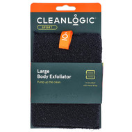 <img alt="Cleanlogic, Sport, Body Exfoliator, Large, Black, 1 Count" title="Cleanlogic, Sport, Body Exfoliator, Large, Black, 1 Count,813606021269"