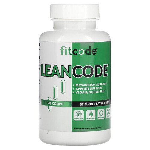 <img alt="fitcode, LeanCode , 90 Veggie Capsules" title="fitcode, LeanCode , 90 Veggie Capsules,818901028937"