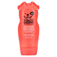 <img alt="Wags & Wiggles, Double Trouble 2-in-1 Shampoo & Conditioner, Wild Watermelon, 16 fl oz (473 ml)" title="Wags & Wiggles, Double Trouble 2-in-1 Shampoo & Conditioner, Wild Watermelon, 16 fl oz (473 ml),742797858784"