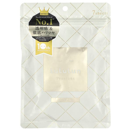 <img alt="Lululun, Precious, Sheet Face Mask, Clear, Precious White 4KS, Clear, 7 Sheets, 3.65 fl oz (108 ml)" title="Lululun, Precious, Sheet Face Mask, Clear, Precious White 4KS, Clear, 7 Sheets, 3.65 fl oz (108 ml),4582305068894"