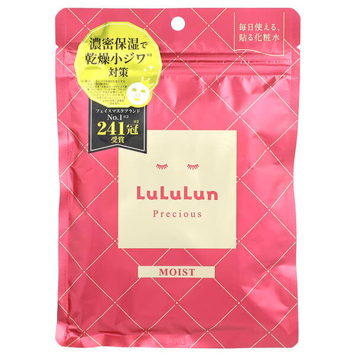 <img alt="Lululun, Precious, Beauty Face Mask, Moist Red 4KS, 7 Sheets, 3.82 fl oz (113 ml)" title="Lululun, Precious, Beauty Face Mask, Moist Red 4KS, 7 Sheets, 3.82 fl oz (113 ml),4582305068887"