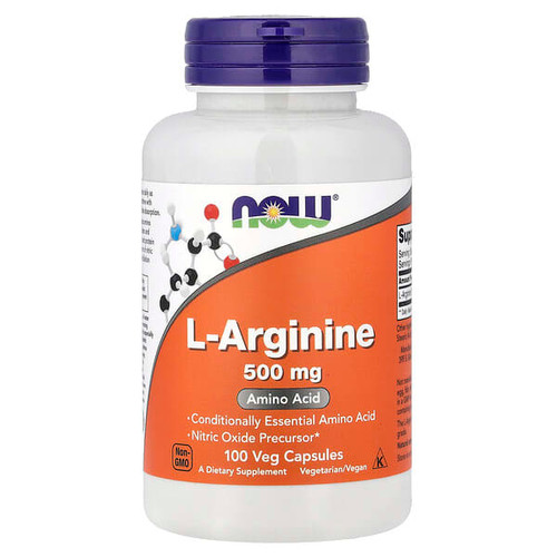 <img alt="Now Foods, L-Arginine, 500 mg, 100 Veg Capsules" title="Now Foods, L-Arginine, 500 mg, 100 Veg Capsules,733739000309"