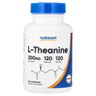 <img alt="Nutricost, L-Theanine, 200 mg, 120 Capsules" title="Nutricost, L-Theanine, 200 mg, 120 Capsules,810014679372"