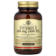 <img alt="Solgar, Vitamin E, Naturally Sourced, 268 mg (400 IU), 50 Softgels" title="Solgar, Vitamin E, Naturally Sourced, 268 mg (400 IU), 50 Softgels,033984035409"