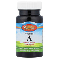 <img alt="Carlson, Vitamin A, 3,000 mcg RAE (10,000 IU), 100 Soft Gels" title="Carlson, Vitamin A, 3,000 mcg RAE (10,000 IU), 100 Soft Gels,088395011214"
