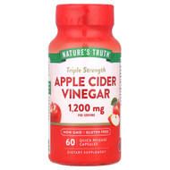 <img alt="Natures Truth, Triple Strength Apple Cider Vinegar, 60 Quick Release Capsules (600 mg per Capsule)" title="Natures Truth, Triple Strength Apple Cider Vinegar, 60 Quick Release Capsules (600 mg per Capsule),840093102003"