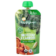 <img alt="3 PACK of Happy Family Organics, Happy Baby, Organic Broccoli & Carrots with Olive Oil + Garlic, 6+ Months, 4 oz (113 g)" title="3 PACK of Happy Family Organics, Happy Baby, Organic Broccoli & Carrots with Olive Oil + Garlic, 6+ Months, 4 oz (113 g),819573016376"