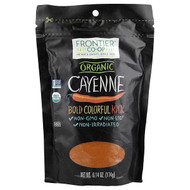 <img alt="Frontier Co-op, Organic Cayenne, 6.14 oz (174 g)" title="Frontier Co-op, Organic Cayenne, 6.14 oz (174 g),089836310811"