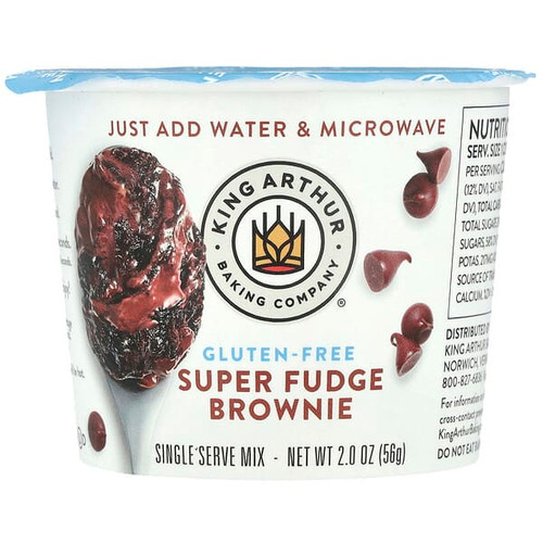 <img alt="3 PACK of King Arthur Baking Company, Super Fudge Brownie, Single Serve Mix, 2 oz (56 g)" title="3 PACK of King Arthur Baking Company, Super Fudge Brownie, Single Serve Mix, 2 oz (56 g),071012075287"