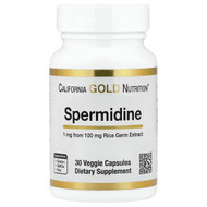<img alt="California Gold Nutrition, Spermidine, Rice Germ Extract, 1 mg, 30 Veggie Capsules" title="California Gold Nutrition, Spermidine, Rice Germ Extract, 1 mg, 30 Veggie Capsules,898220022663"