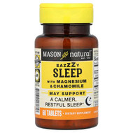 <img alt="Mason Natural, Eazzzy Sleep, with Magnesium & Chamomile, 60 Tablets" title="Mason Natural, Eazzzy Sleep, with Magnesium & Chamomile, 60 Tablets,311845181756"