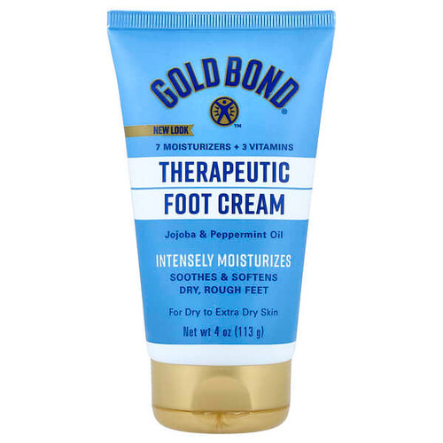 <img alt="Gold Bond, Therapeutic Foot Cream, Jojoba & Peppermint Oil, For Dry to Extra Dry Skin, 4 oz (113 g)" title="Gold Bond, Therapeutic Foot Cream, Jojoba & Peppermint Oil, For Dry to Extra Dry Skin, 4 oz (113 g),041167017609"