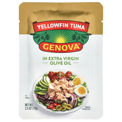 <img alt="3 PACK of Genova, Yellowfin Tuna in Extra Virgin Olive Oil, 2.5 oz (70 g)" title="3 PACK of Genova, Yellowfin Tuna in Extra Virgin Olive Oil, 2.5 oz (70 g),048000125934"