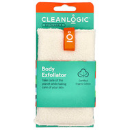 <img alt="Cleanlogic, Sustainable, Body Exfoliator, White, 1 Count" title="Cleanlogic, Sustainable, Body Exfoliator, White, 1 Count,813606021177"