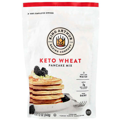 <img alt="King Arthur Baking Company, Keto Wheat Pancake Mix, 12 oz (340 g)" title="King Arthur Baking Company, Keto Wheat Pancake Mix, 12 oz (340 g),071012060146"