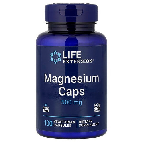 <img alt="Life Extension, Magnesium Caps , 500 mg, 100 Vegetarian Capsules" title="Life Extension, Magnesium Caps , 500 mg, 100 Vegetarian Capsules,737870010418"