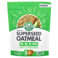 <img alt="Manitoba Harvest, Instant Superseed Oatmeal, Apple & Cinnamon, 5 Packs, 1.8 oz (51 g) Each" title="Manitoba Harvest, Instant Superseed Oatmeal, Apple & Cinnamon, 5 Packs, 1.8 oz (51 g) Each,697658201820"