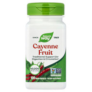 <img alt="Natures Way, Cayenne Fruit, 40,000 SHU, 100 Vegan Capsules" title="Natures Way, Cayenne Fruit, 40,000 SHU, 100 Vegan Capsules,033674115008"