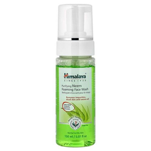 <img alt="Himalaya, Purifying Neem Foaming Face Wash, Normal to Oily Skin, 5.07 fl oz (150 ml)" title="Himalaya, Purifying Neem Foaming Face Wash, Normal to Oily Skin, 5.07 fl oz (150 ml),605069500487"