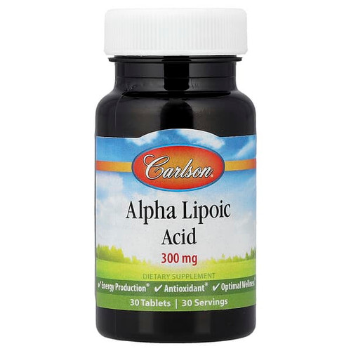 <img alt="Carlson, Alpha Lipoic Acid, 30 Tablets" title="Carlson, Alpha Lipoic Acid, 30 Tablets,088395080708"