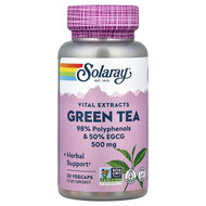 <img alt="Solaray, Vital Extracts, Green Tea, 500 mg, 30 VegCaps" title="Solaray, Vital Extracts, Green Tea, 500 mg, 30 VegCaps,076280107463"