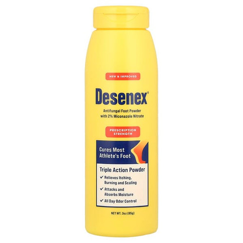 <img alt="Desenex, Antifungal Foot Powder, Triple Action, 3 oz (85 g)" title="Desenex, Antifungal Foot Powder, Triple Action, 3 oz (85 g),303160225307"