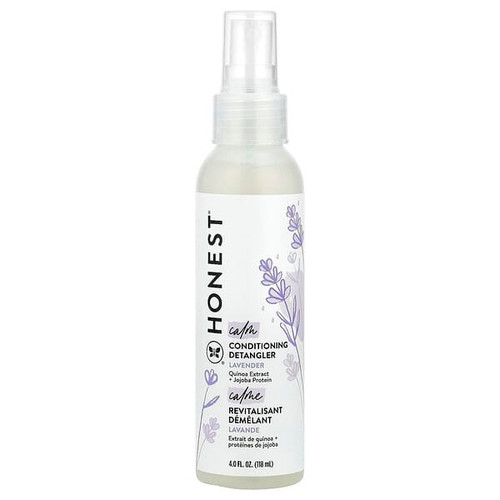 <img alt="The Honest Company, Calm, Conditioning Detangler, Lavender, 4 fl oz (118 ml)" title="The Honest Company, Calm, Conditioning Detangler, Lavender, 4 fl oz (118 ml),810094550134"