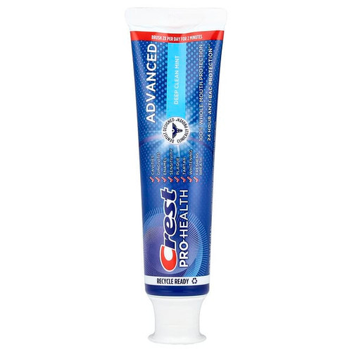 <img alt="Crest, Pro-Health Advanced, Fluoride Toothpaste, Deep Clean Mint, 5.1 oz (144 g)" title="Crest, Pro-Health Advanced, Fluoride Toothpaste, Deep Clean Mint, 5.1 oz (144 g),037000976677"