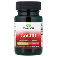 <img alt="Swanson Vitamins, CoQ10, High Potency, 100 mg, 50 Softgels" title="Swanson Vitamins, CoQ10, High Potency, 100 mg, 50 Softgels,087614025605"