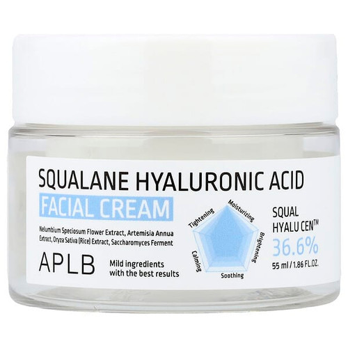 <img alt="APLB, Squalane Hyaluronic Acid Facial Cream , 1.86 fl oz (55 ml)" title="APLB, Squalane Hyaluronic Acid Facial Cream , 1.86 fl oz (55 ml),8809874684284"