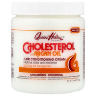 <img alt="Queen Helene, Hair Conditioning Cream, Cholesterol with Argan Oil, Dry, Frizzy and Damaged Hair, 15 oz (425 g)" title="Queen Helene, Hair Conditioning Cream, Cholesterol with Argan Oil, Dry, Frizzy and Damaged Hair, 15 oz (425 g),079896220052"