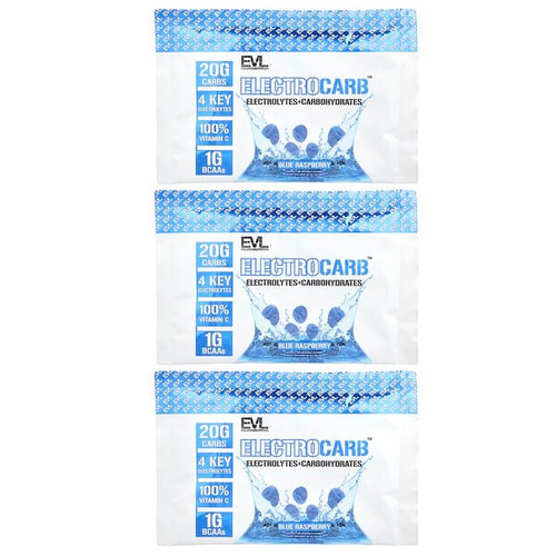 <img alt="3 PACK of EVLution Nutrition, ElectroCarb, Blue Raspberry, 1.1 oz (30 g)" title="3 PACK of EVLution Nutrition, ElectroCarb, Blue Raspberry, 1.1 oz (30 g),810167100624"