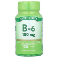<img alt="Natures Truth, Vitamin B-6, 100 mg, 100 Tablets" title="Natures Truth, Vitamin B-6, 100 mg, 100 Tablets,840093101280"