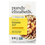 <img alt="Purely Elizabeth, Superfood Oatmeal With Prebiotic Fiber, Banana Nut, 6 Packets, 1.52 oz (43 g) Each" title="Purely Elizabeth, Superfood Oatmeal With Prebiotic Fiber, Banana Nut, 6 Packets, 1.52 oz (43 g) Each,810589031742"