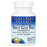 <img alt="Planetary Herbals, Full Spectrum Horny Goat Weed, 45 Tablets" title="Planetary Herbals, Full Spectrum Horny Goat Weed, 45 Tablets,021078104810"