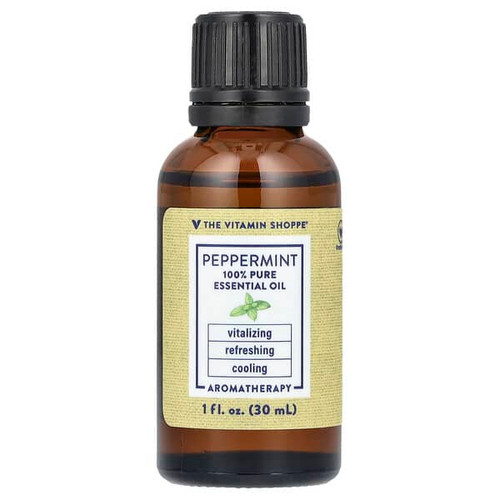 <img alt="The Vitamin Shoppe, 100% Pure Essential Oil, Peppermint , 1 fl oz (30 ml)" title="The Vitamin Shoppe, 100% Pure Essential Oil, Peppermint , 1 fl oz (30 ml),766536039517"