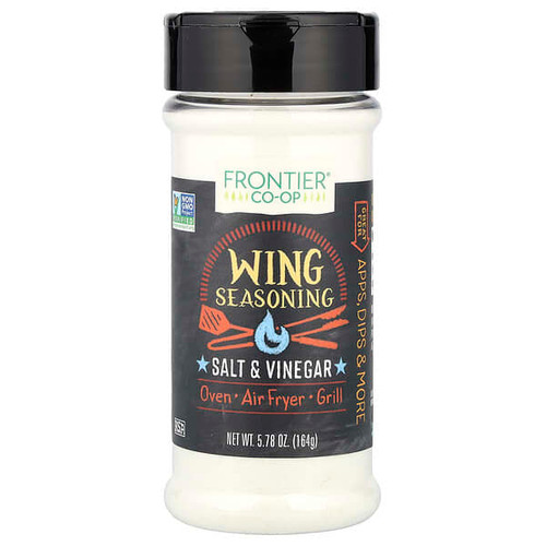 <img alt="Frontier Co-op, Wing Seasoning, Salt & Vinegar, 5.78 oz (164 g)" title="Frontier Co-op, Wing Seasoning, Salt & Vinegar, 5.78 oz (164 g),089836221438"