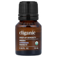 <img alt="Cliganic, Organic Essential Oil, Lavender, 0.34 fl oz (10 ml)" title="Cliganic, Organic Essential Oil, Lavender, 0.34 fl oz (10 ml),855102007576"