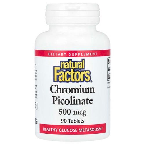 <img alt="Natural Factors, Chromium Picolinate, 500 mcg, 90 Tablets" title="Natural Factors, Chromium Picolinate, 500 mcg, 90 Tablets,068958016375"