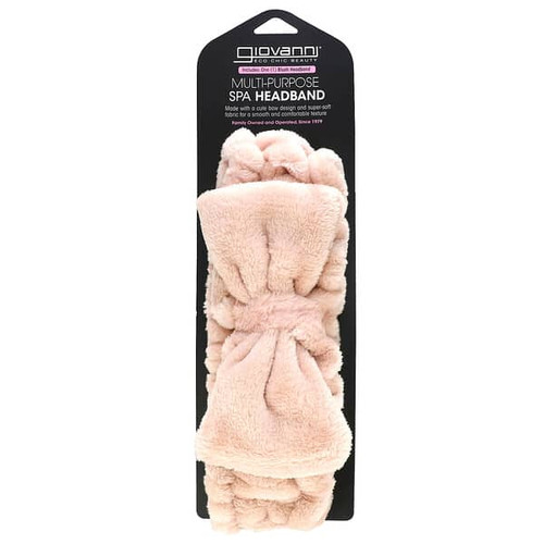 <img alt="Giovanni, Multi-Purpose Spa Headband, Blush , 1 Count" title="Giovanni, Multi-Purpose Spa Headband, Blush , 1 Count,716237189233"