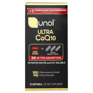 <img alt="Qunol, Ultra CoQ10, 100 mg, 21 Softgels" title="Qunol, Ultra CoQ10, 100 mg, 21 Softgels,898440001745"
