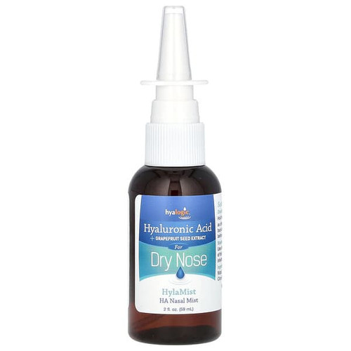 <img alt="Hyalogic, HylaMist, HA Nasal Mist, For Dry Nose, 2 fl oz (59 ml)" title="Hyalogic, HylaMist, HA Nasal Mist, For Dry Nose, 2 fl oz (59 ml),858259000278"