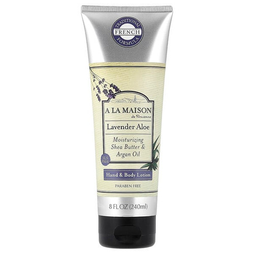 <img alt="A La Maison de Provence, Hand & Body Lotion, Lavender Aloe, 8 fl oz (240 ml)" title="A La Maison de Provence, Hand & Body Lotion, Lavender Aloe, 8 fl oz (240 ml),817252012121"