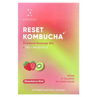 <img alt="Everydaze, Reset Kombucha, Powdered Beverage Mix, Strawberry Kiwi, 10 Packets, 0.18 oz (5 g) Each" title="Everydaze, Reset Kombucha, Powdered Beverage Mix, Strawberry Kiwi, 10 Packets, 0.18 oz (5 g) Each,8809081562634"