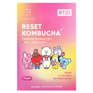 <img alt="Everydaze, Reset Kombucha, Powdered Beverage Mix, Peach, 10 Packets, 0.18 oz (5 g) Each" title="Everydaze, Reset Kombucha, Powdered Beverage Mix, Peach, 10 Packets, 0.18 oz (5 g) Each,8809081562580"