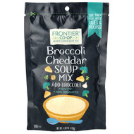 <img alt="Frontier Co-op, Broccoli Cheddar Soup Mix, 4.59 oz (130 g)" title="Frontier Co-op, Broccoli Cheddar Soup Mix, 4.59 oz (130 g),089836311498"